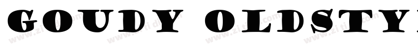 Goudy Oldstyle字体转换
